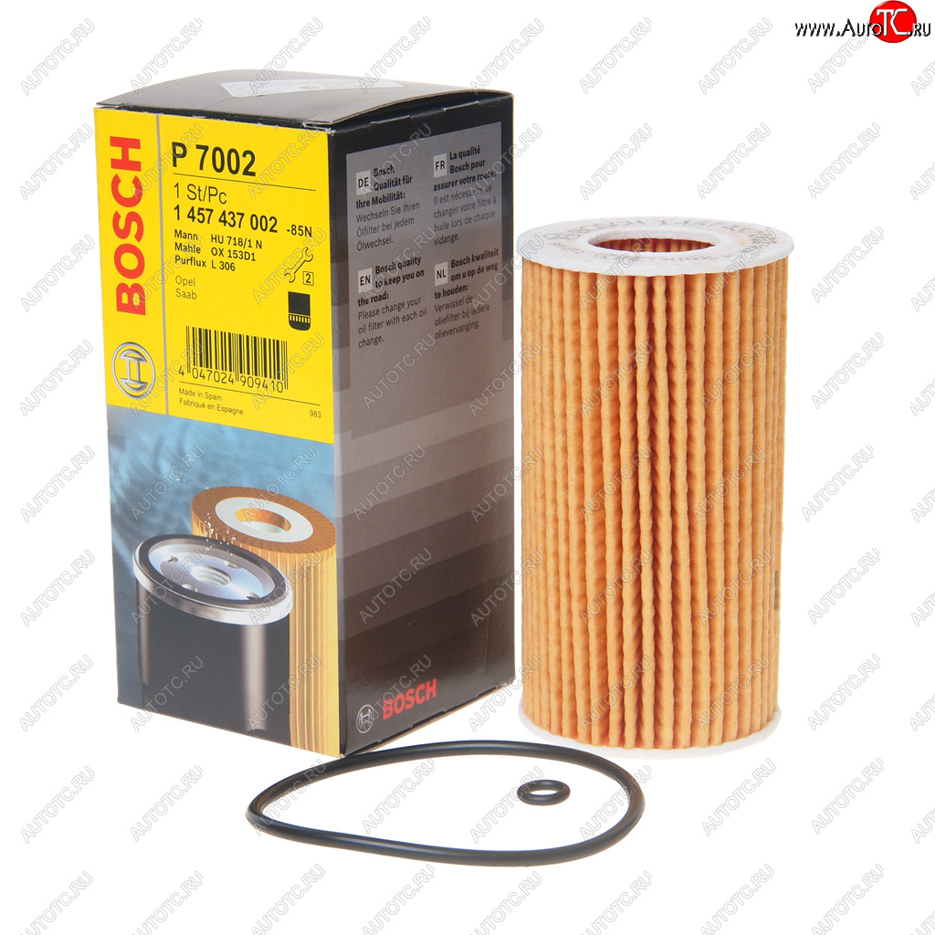 629 р. Фильтр масляный OPEL (98-05) BOSCH BOSCH 1457437002  с доставкой в г. Керчь