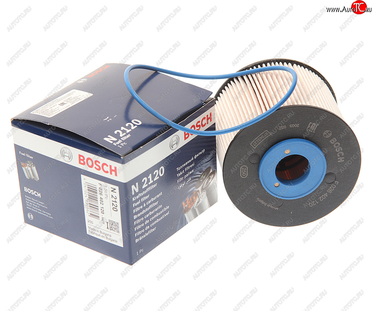 1 499 р. Фильтр топливный PEUGEOT 308,407 (09-10) CITROEN C4 (09-),C5 BOSCH BOSCH f026402120  с доставкой в г. Керчь