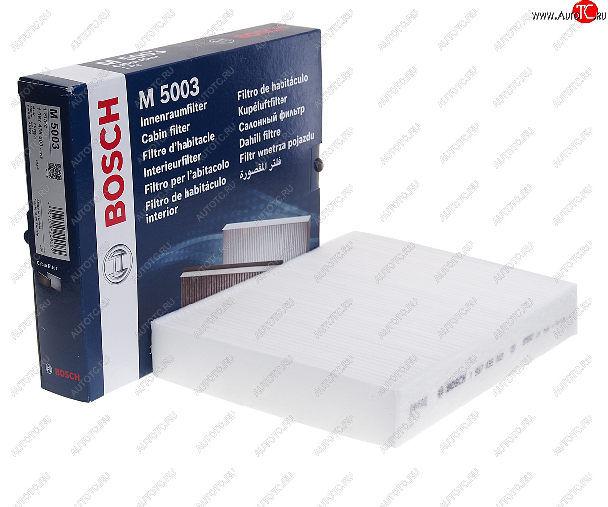 1 699 р. Фильтр воздушный салона BMW 1 (F20,F21),3 (F30,F31,F34) (11-) (1.4/2.0) BOSCH BOSCH 1987435003 BOSCH 1987435003  с доставкой в г. Керчь