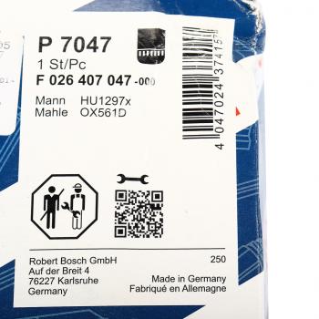 2 599 р. Фильтр масляный DAF CF75,85 (01-) XF95 (02-) BOSCH BOSCH f026407047  с доставкой в г. Керчь. Увеличить фотографию 6