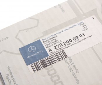 51 799 р. Насос водяной MERCEDES E (W211,W212) ML (W164) (M272) OE MERCEDES a2722000901  с доставкой в г. Керчь. Увеличить фотографию 4