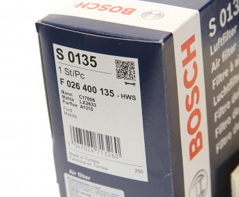 999 р. Фильтр воздушный FORD Fiesta (08-) BOSCH BOSCH f026400135 BOSCH f026400135  с доставкой в г. Керчь. Увеличить фотографию 2
