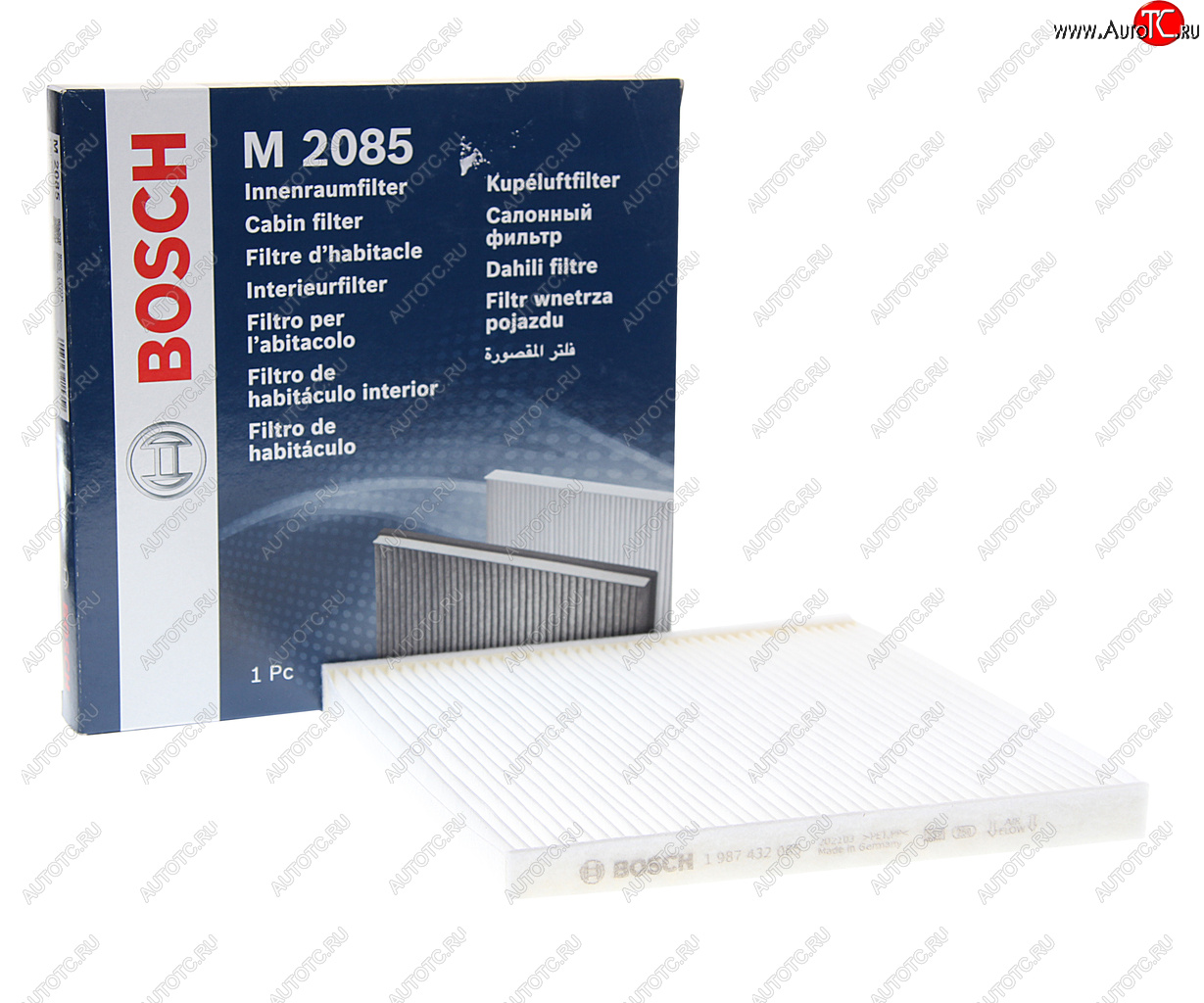 899 р. Фильтр воздушный салона LEXUS RX300 (03-08) BOSCH BOSCH 1987432085 BOSCH 1987432085  с доставкой в г. Керчь