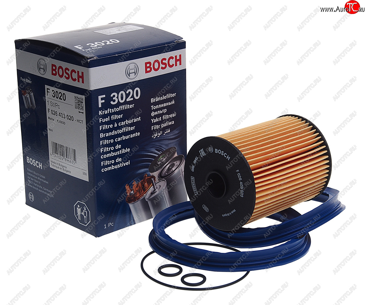 2 979 р. Фильтр топливный MINI Clubman (R55) BOSCH BOSCH f026403020  с доставкой в г. Керчь