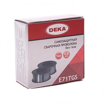 479 р. Проволока сварочная d=0.8мм 1.0кг флюсовая NO NAME e71t-1tgs  с доставкой в г. Керчь. Увеличить фотографию 2