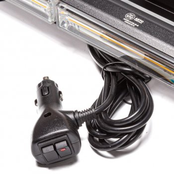 3 799 р. Балка светодиодная 1224V 36Вт на магните стробоскоп 2 стор.(3+3 блока COB) AVTOELECTRICA AVTOELECTRICA ae36w-3cob-2s-m  с доставкой в г. Керчь. Увеличить фотографию 4