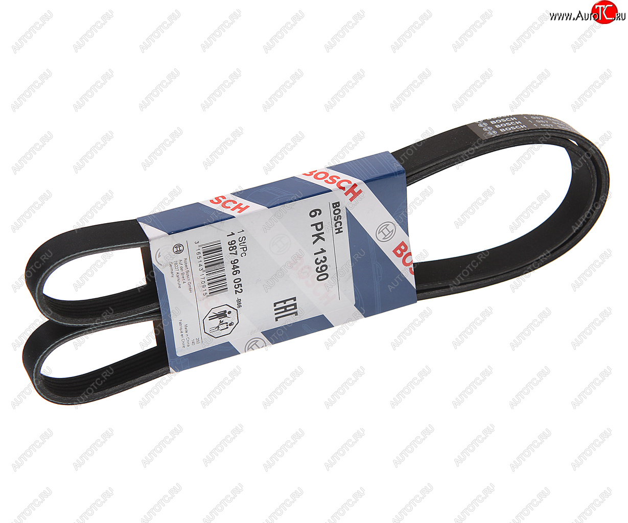 1 269 р. Ремень ГАЗ-3110 генератора ЗМЗ-406 с ГУР BOSCH BOSCH 1987946052  с доставкой в г. Керчь