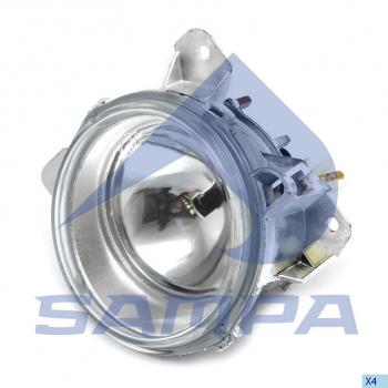 2 099 р. Фара SCANIA 4,P,G,R,T series дальнего света левая внутренняя SAMPA SAMPA 042.072  с доставкой в г. Керчь. Увеличить фотографию 1