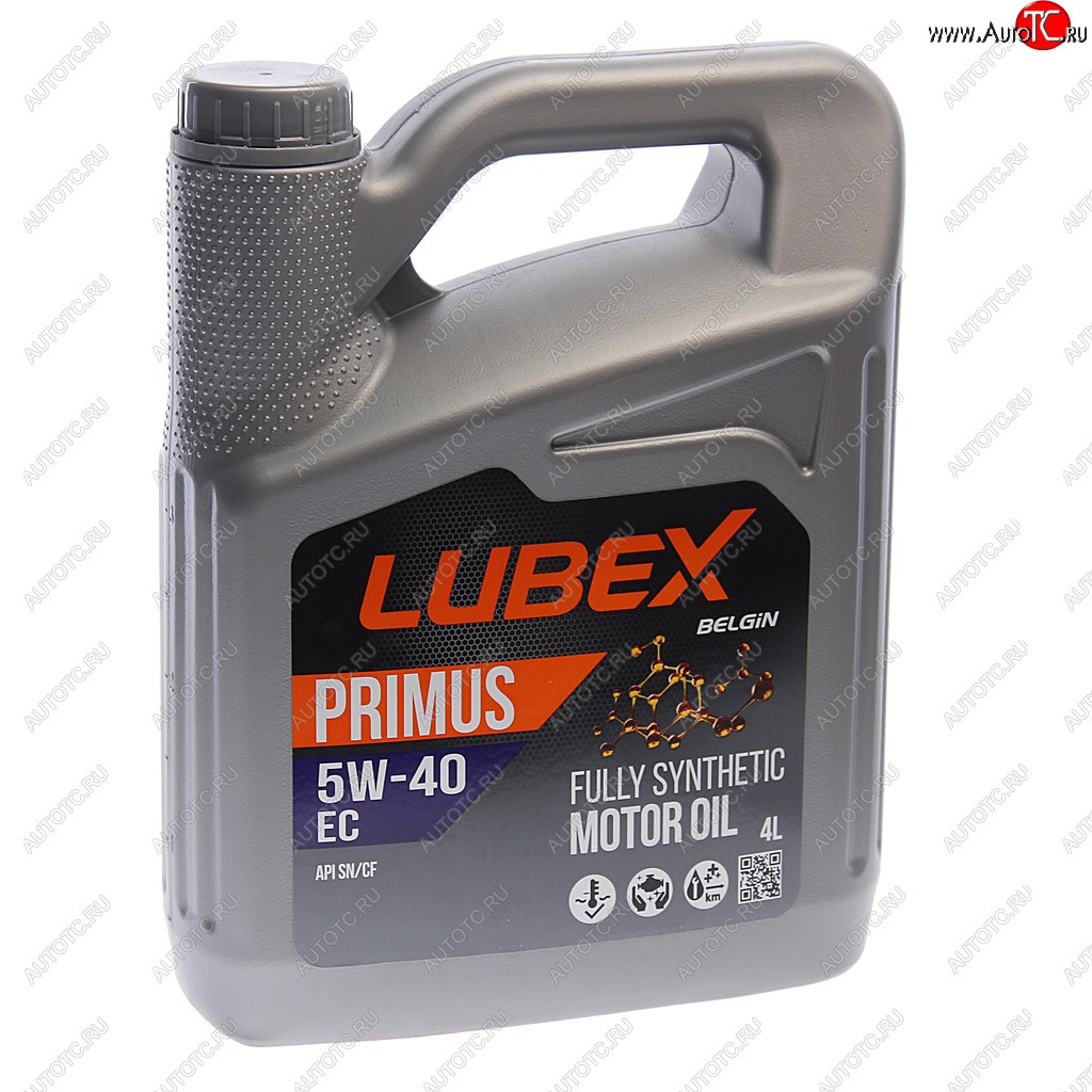 3 599 р. Масло моторное PRIMUS EC 5W40 синт.4л LUBEX LUBEX l034-1312-0404  с доставкой в г. Керчь