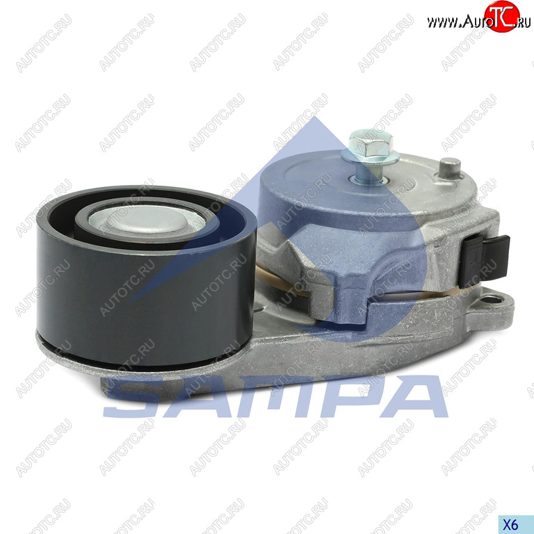 2 569 р. Натяжитель приводного ремня RENAULT VOLVO дв.DXI11 SAMPA SAMPA 034.286 SAMPA 034.286  с доставкой в г. Керчь