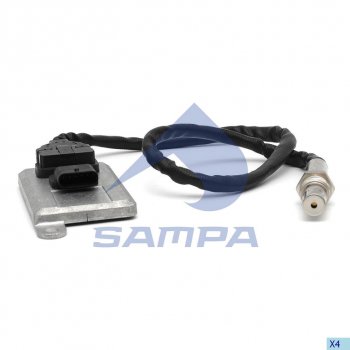 15 999 р. Датчик MAN катализатора NOX оксида азота в сборе с блоком (ЕВРО-5) SAMPA SAMPA 023.322  с доставкой в г. Керчь. Увеличить фотографию 1