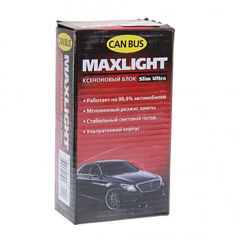 1 859 р. Блок контрольный Xenon 12V с обманкой slim Ultra MAXLIGHT MAXLIGHT slim ultra  с доставкой в г. Керчь. Увеличить фотографию 2