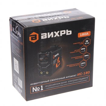 5 599 р. Аппарат сварочный 7.3кВт 15-180А d=2.0-4.0 инвертор ВИХРЬ ВИХРЬ ис-180  с доставкой в г. Керчь. Увеличить фотографию 5