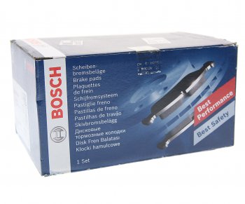 3 599 р. Колодки тормозные передние R17 (4шт.) BOSCH Opel Astra J GTC (2011-2018)  с доставкой в г. Керчь. Увеличить фотографию 2