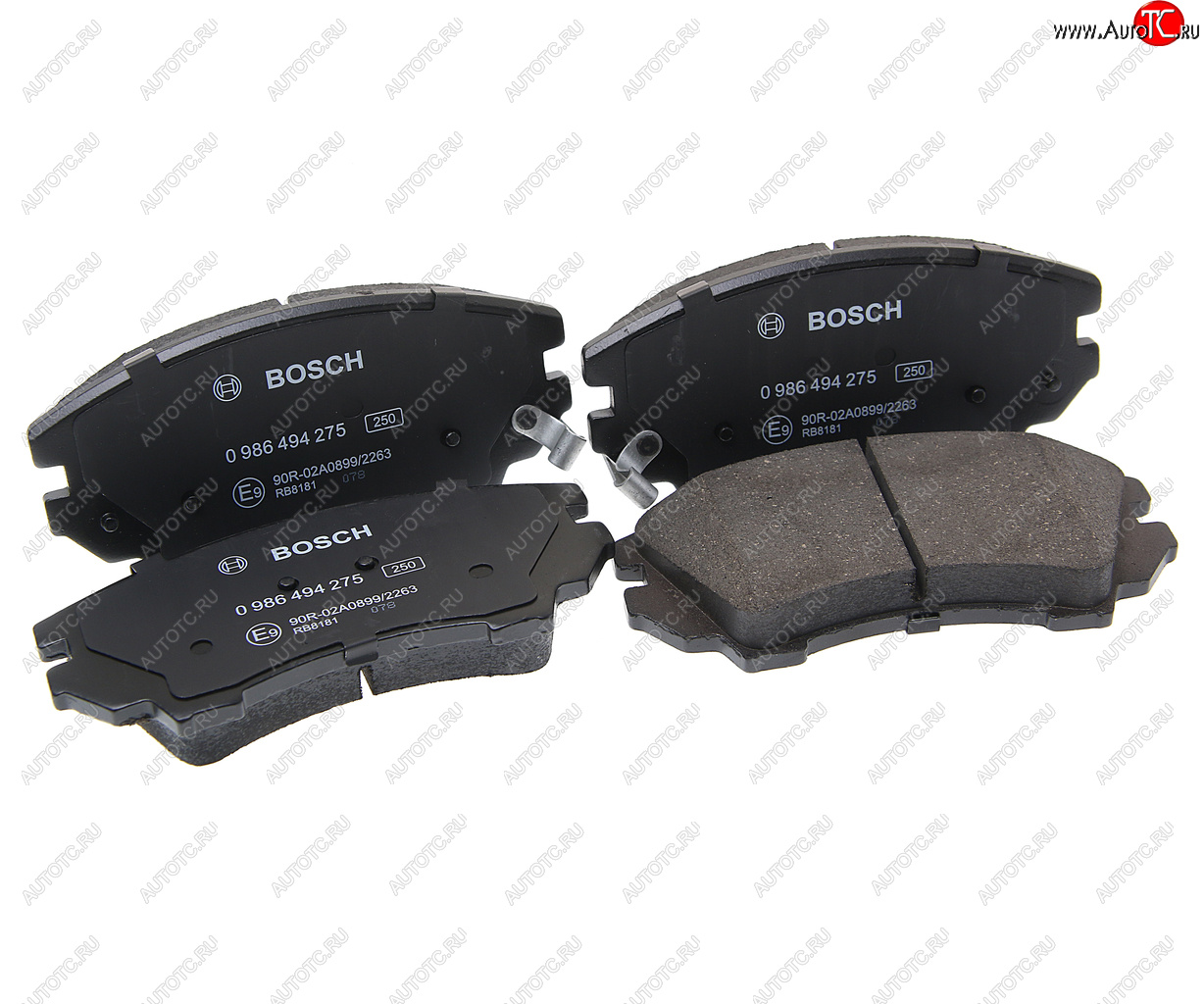 3 599 р. Колодки тормозные передние R17 (4шт.) BOSCH Opel Astra J GTC (2011-2018)  с доставкой в г. Керчь