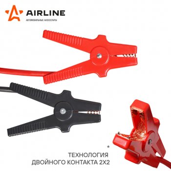 2 349 р. Провода для прикуривания 400А 3.5м кейс AIRLINE AIRLINE sa40001k  с доставкой в г. Керчь. Увеличить фотографию 3