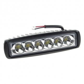 699 р. Фары дополнительные MIS-18 White SPOT диодная, дальний 160х45мм (JR-YZ) 12V MISTAR MISTAR mis-18w-spot  с доставкой в г. Керчь. Увеличить фотографию 1