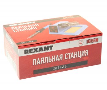 2 499 р. Станция паяльная аналоговая температура пайки 160-500град. 220В 48Вт REXANT REXANT 12-0152  с доставкой в г. Керчь. Увеличить фотографию 4