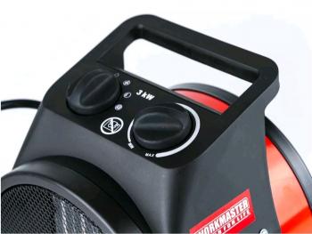 3 199 р. Пушка тепловая 3.0кВт 300куб.мч керамическая электрическая WORKMASTER WORKMASTER тп-33км  с доставкой в г. Керчь. Увеличить фотографию 3