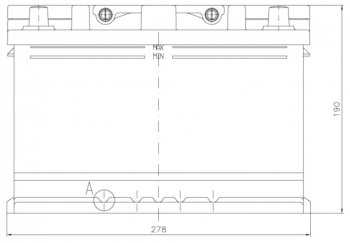 12 649 р. Аккумулятор VOLTHOR Ultra 74Ач обратная полярность VOLTHOR 6ст74(0) 57412  с доставкой в г. Керчь. Увеличить фотографию 2