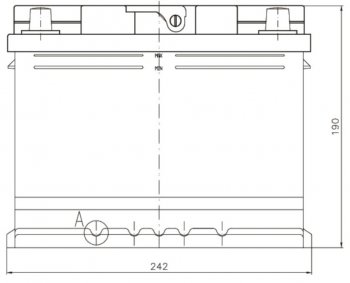 10 649 р. Аккумулятор VOLTHOR Ultra 60Ач обратная полярность VOLTHOR 6ст60(0) 56008  с доставкой в г. Керчь. Увеличить фотографию 2