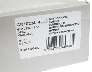 12 899 р. Катушка зажигания CHEVROLET Aveo (11-) (1.6) OPEL Astra J,Insignia (1.61.6 T1.8) DELPHI DELPHI gn10234-12b1  с доставкой в г. Керчь. Увеличить фотографию 3