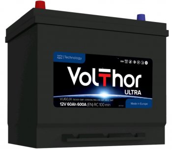 Аккумулятор VOLTHOR Ultra 60Ач VOLTHOR 6ст60(1) 56069 d23