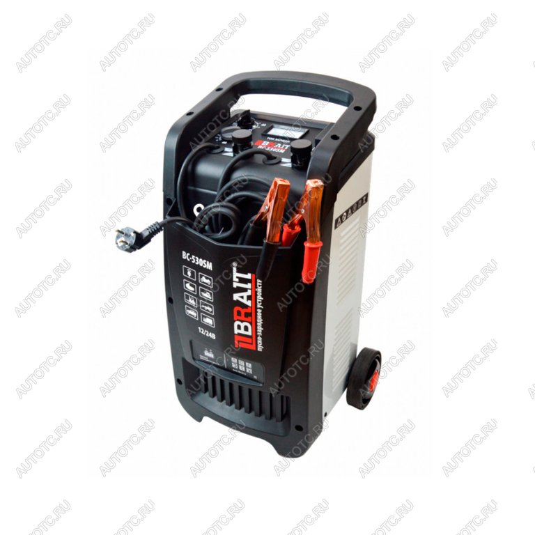15 799 р. Устройство пуско-зарядное 12-24V30-800Ач500А передвижное BRAIT BRAIT bc-530sm  с доставкой в г. Керчь