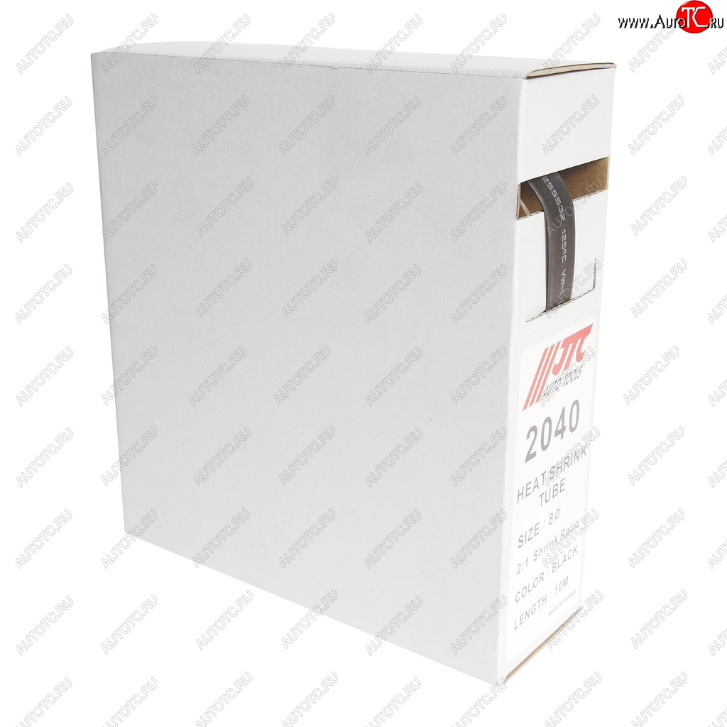 999 р. Трубка термоусадочная d=8мм 10м (мини-бокс) JTC JTC TOOLS CO., LTD jtc-2040 JTC TOOLS CO., LTD jtc-2040  с доставкой в г. Керчь