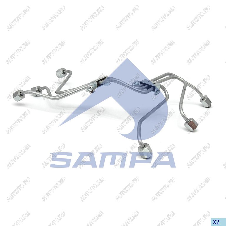 4 999 р. Трубка топливная DAF комплект SAMPA SAMPA 050.638  с доставкой в г. Керчь