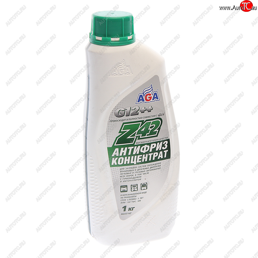 549 р. Антифриз зеленый концентрат 0.946л Antifreeze Z42 AGA AGA aga316z  с доставкой в г. Керчь