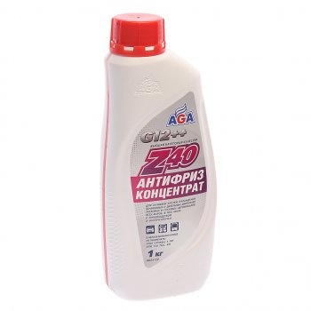 539 р. Антифриз красный концентрат 0.946л Antifreeze Z40 AGA AGA aga312z  с доставкой в г. Керчь. Увеличить фотографию 1