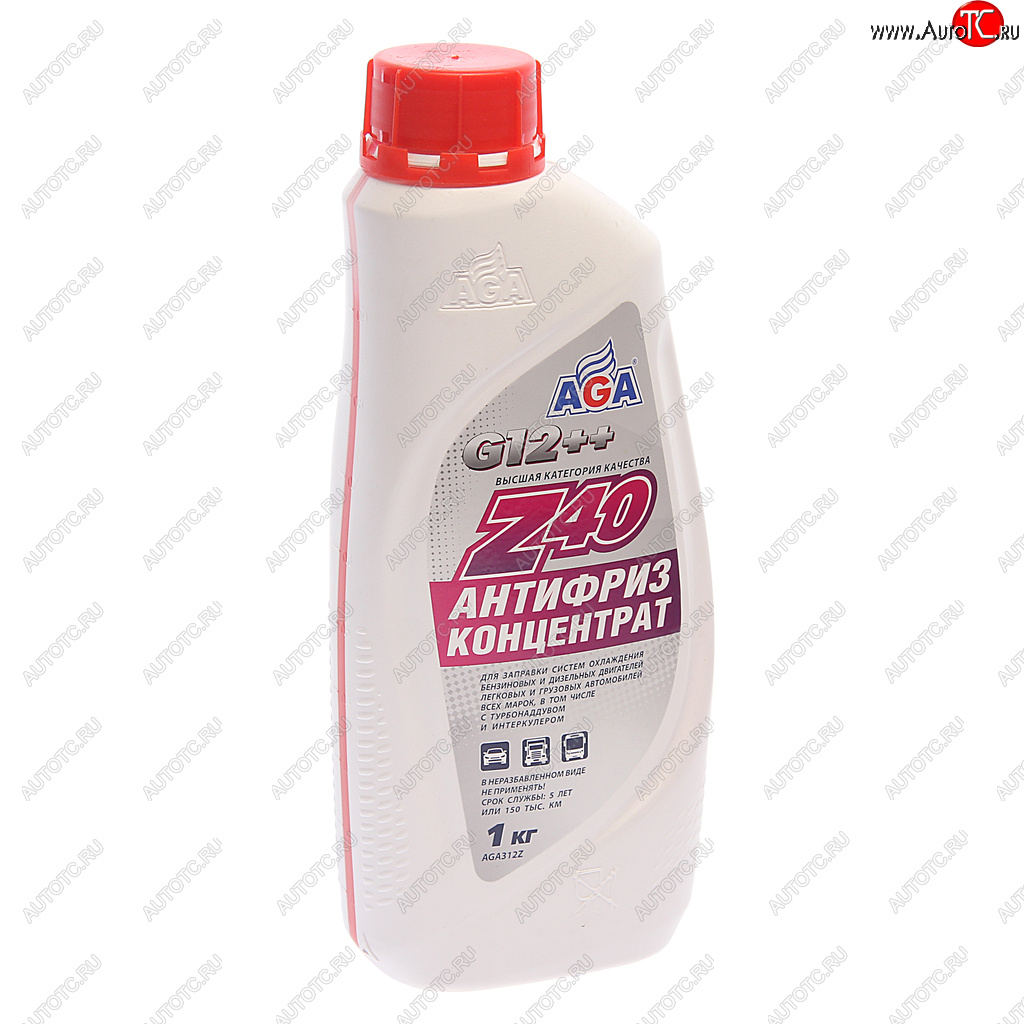 539 р. Антифриз красный концентрат 0.946л Antifreeze Z40 AGA AGA aga312z  с доставкой в г. Керчь