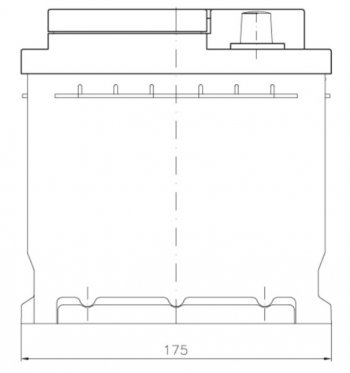 11 549 р. Аккумулятор VOLTHOR Ultra 73Ач обратная полярность,низкий VOLTHOR 6ст73(0) 57309  с доставкой в г. Керчь. Увеличить фотографию 3