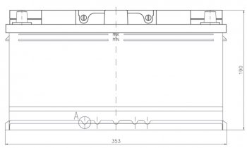 15 999 р. Аккумулятор VOLTHOR Supreme 100Ач обратная полярность VOLTHOR 6ст100(0) 60044  с доставкой в г. Керчь. Увеличить фотографию 2