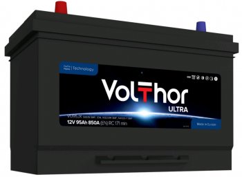 14 499 р. Аккумулятор VOLTHOR Ultra 95Ач VOLTHOR 6ст95(1) 59519 d31  с доставкой в г. Керчь. Увеличить фотографию 1