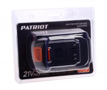 5 649 р. Аккумулятор для электроинструмента 21.0В 3.0Ач PATRIOT PATRIOT 180301123  с доставкой в г. Керчь. Увеличить фотографию 4
