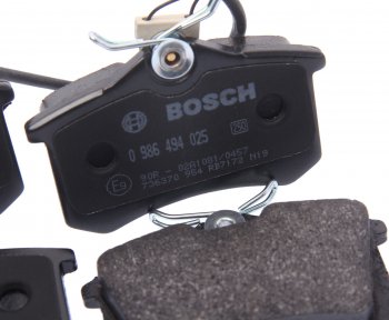 2 659 р. Колодки тормозные задние (4шт.) BOSCH Ford Galaxy WGR минивэн рестайлинг (2000-2006)  с доставкой в г. Керчь. Увеличить фотографию 2