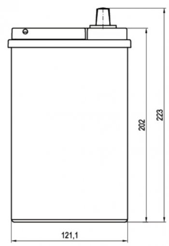 8 849 р. Аккумулятор VOLTHOR Ultra 45Ач обратная полярность VOLTHOR 6ст45(0) 5452384 b24  с доставкой в г. Керчь. Увеличить фотографию 3