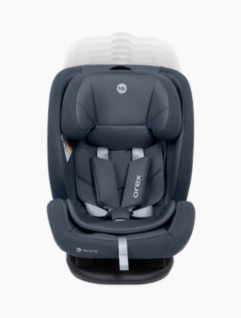 15 399 р. Автокресло детское 0-36кг (0+I-ll-IlI) 0-12лет dark blue OREX Isofix HAPPY BABY HAPPY BABY 4690624065484  с доставкой в г. Керчь. Увеличить фотографию 6