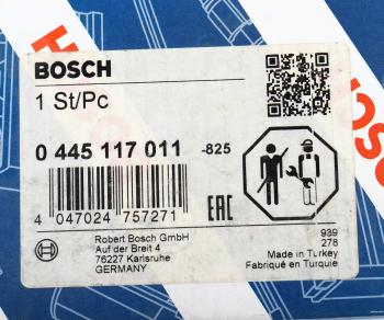 49 999 р. Форсунка AUDI Q7 (08-) (6.0) топливная BOSCH BOSCH 0445117011  с доставкой в г. Керчь. Увеличить фотографию 4