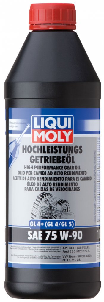 2 999 р. Масло трансмиссионное GL4+ 75W90 синт.1л LIQUI MOLY LIQUI MOLY 3979  с доставкой в г. Керчь. Увеличить фотографию 1