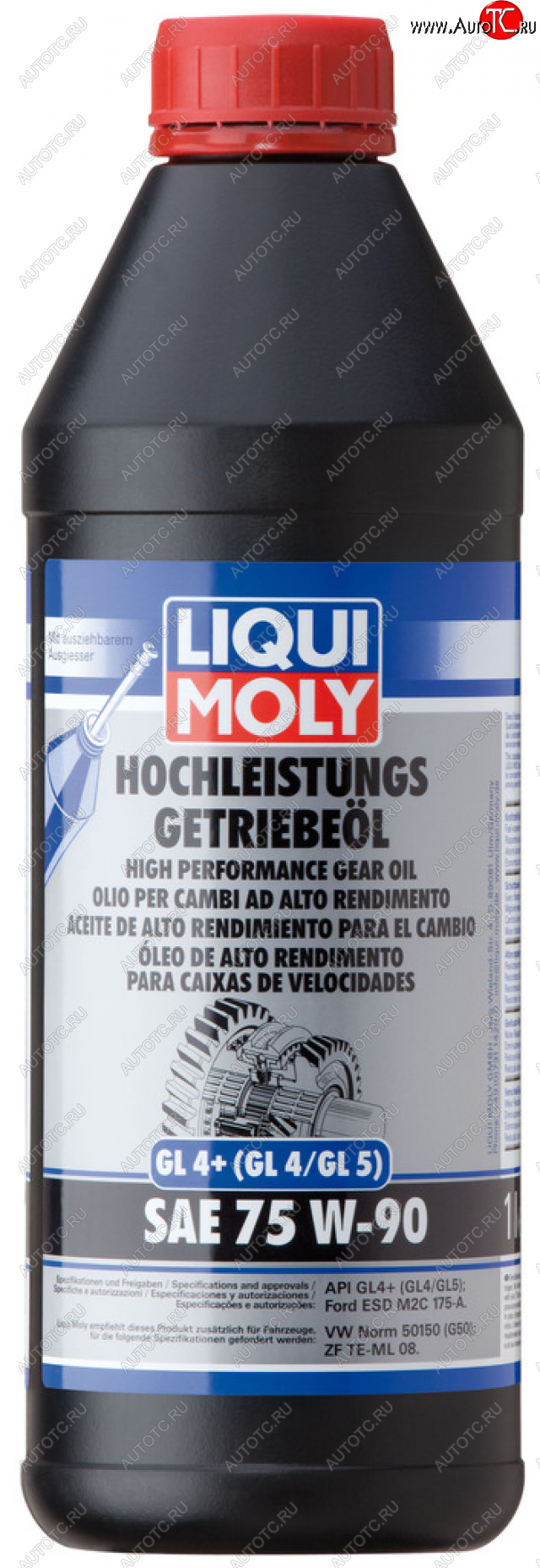 2 999 р. Масло трансмиссионное GL4+ 75W90 синт.1л LIQUI MOLY LIQUI MOLY 3979  с доставкой в г. Керчь