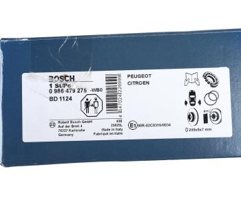 8 999 р. Диск тормозной PEUGEOT 307 (02-10) CITROEN C4 (04-) задний (1шт.) BOSCH BOSCH 0986479275  с доставкой в г. Керчь. Увеличить фотографию 5