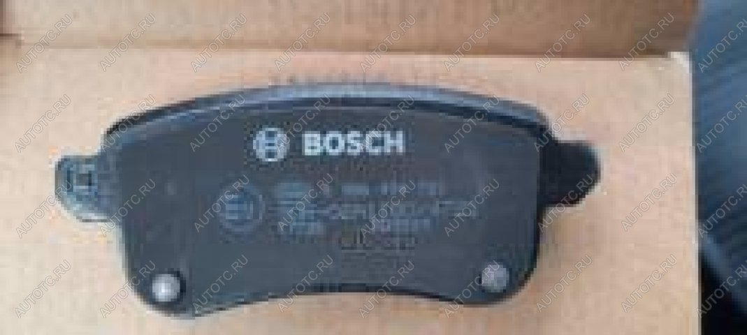 1 969 р. Колодки тормозные задние (4шт.) BOSCH Renault Megane седан  дорестайлинг (2016-2025)  с доставкой в г. Керчь