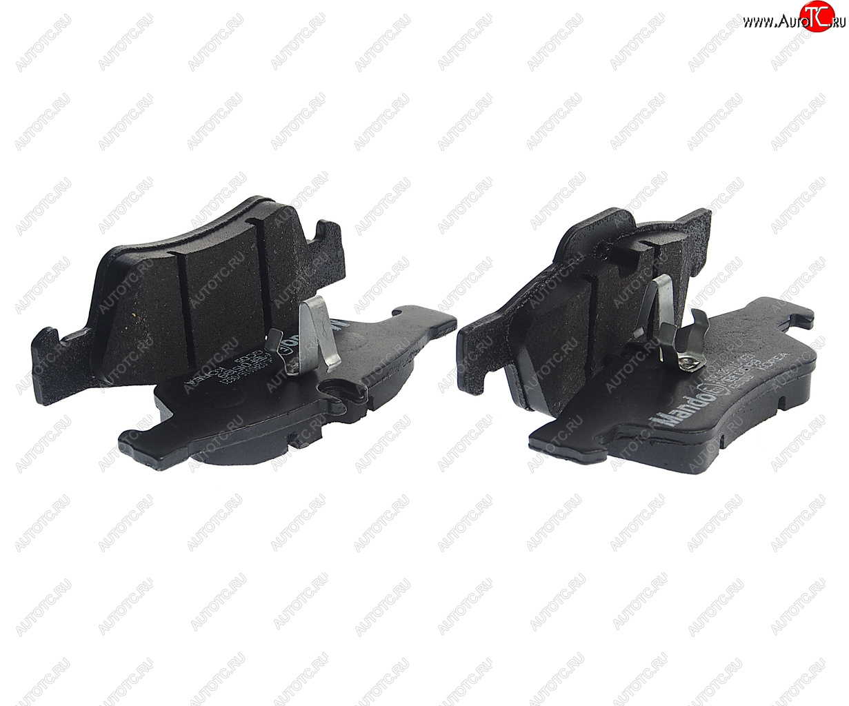 1 289 р. Колодки тормозные MERCEDES E (W211,W212),S (W220,W221) задние (4шт.) MANDO MANDO mbf015189  с доставкой в г. Керчь