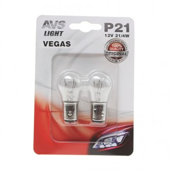 99 р. Лампа 12V P21/4W BAZ15d блистер (2шт.) AVS AVS a78473s AVS a78473s  с доставкой в г. Керчь. Увеличить фотографию 1