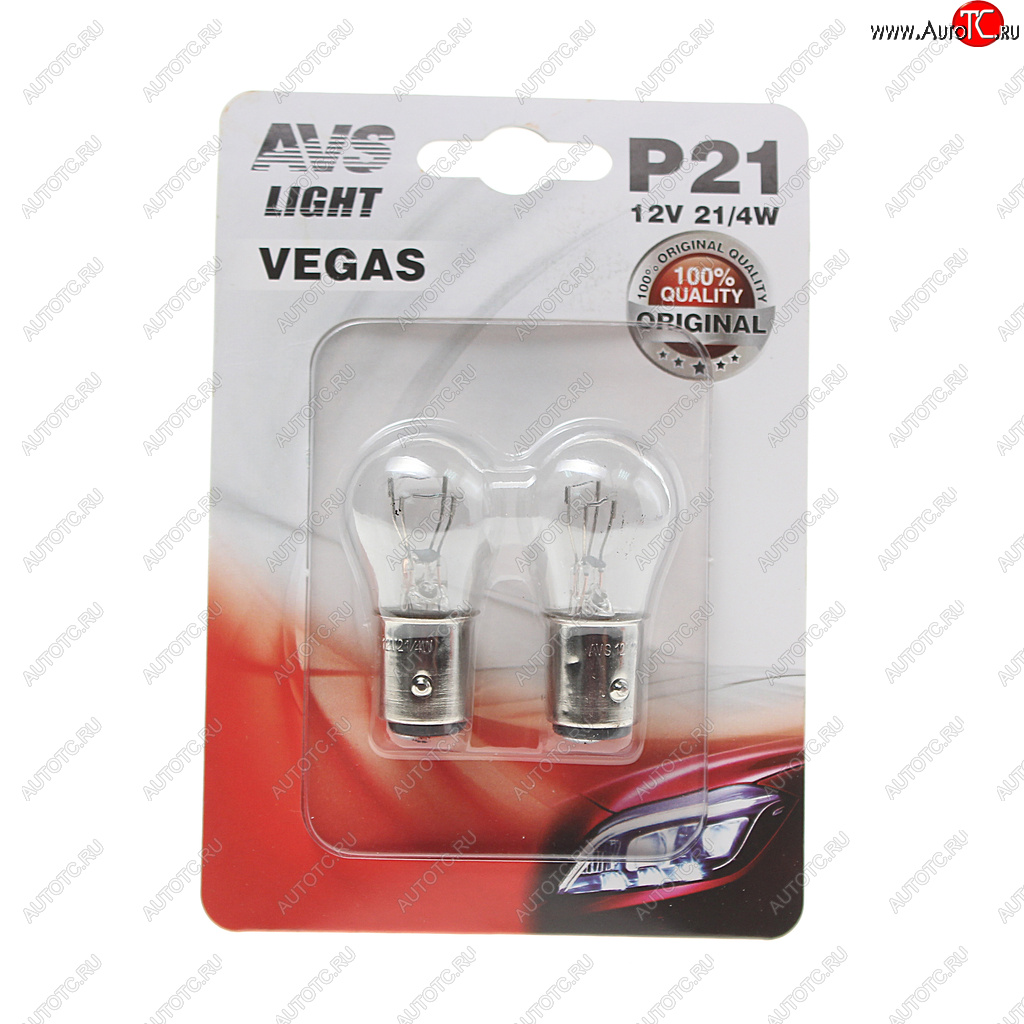 99 р. Лампа 12V P21/4W BAZ15d блистер (2шт.) AVS AVS a78473s AVS a78473s  с доставкой в г. Керчь