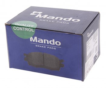 1 359 р. Колодки тормозные HONDA Accord (2.0/2.2/2.4) (98-02) задние (4шт.) MANDO MANDO mbf015539 MANDO mbf015539  с доставкой в г. Керчь. Увеличить фотографию 3