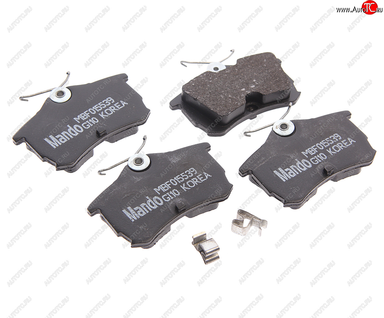 1 359 р. Колодки тормозные HONDA Accord (2.0/2.2/2.4) (98-02) задние (4шт.) MANDO MANDO mbf015539 MANDO mbf015539  с доставкой в г. Керчь